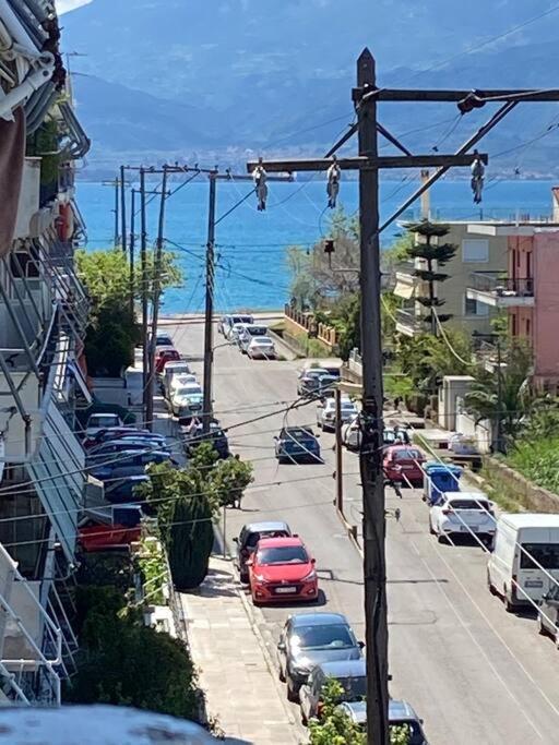 Luxury Apartment In Nafpaktos Bagian luar foto